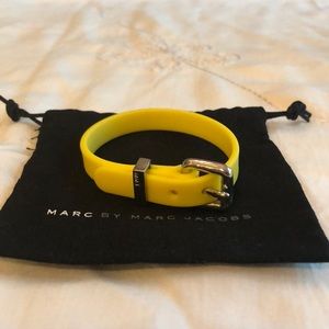 Marc by Marc Jacobs rubber bracelet